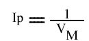 1/v = f (1 / (B) ), (A) fixe et (I) paramétrique : expression de l'intercept