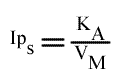 1/v = f ( 1/ (B) ), (A) paramétrique : expression du coefficient directeur du graphe secondaire