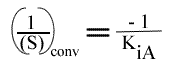 1/v = f ( (A)), (B) paramétrique : Convergence en abscisse